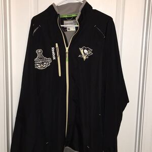 2016 new Stanley cup champions Reebok centerice model pittsburgh penguins jacket
